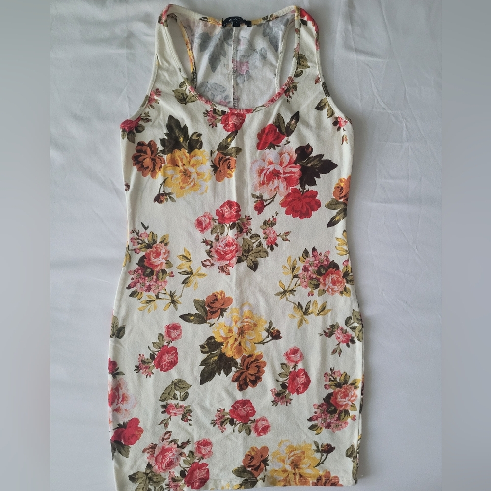 Floral Sleeveless Top - Multicolor